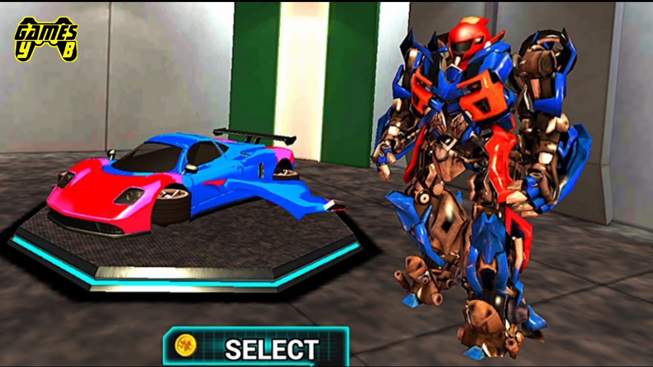 Flying Car Robot Transformation Save The City 2020 #Part2 - Android Gameplay 1080p60