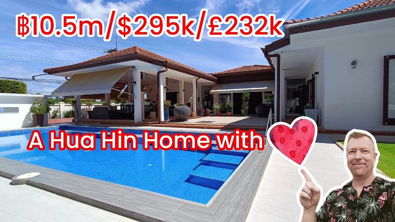 Why do I ❤️ this Hua Hin Pool Villa more than most?! (10.4m ThB/$314k) #thailand