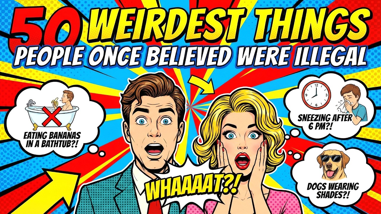 50 Weirdest Things People Once Believed Were Illegal