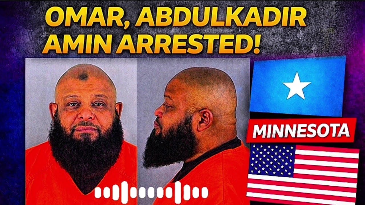 OMAR Abdulkadir Amin ARRESTED! Arrin Weyn Oo Ka Dhacday Minnesota 🇺🇸 