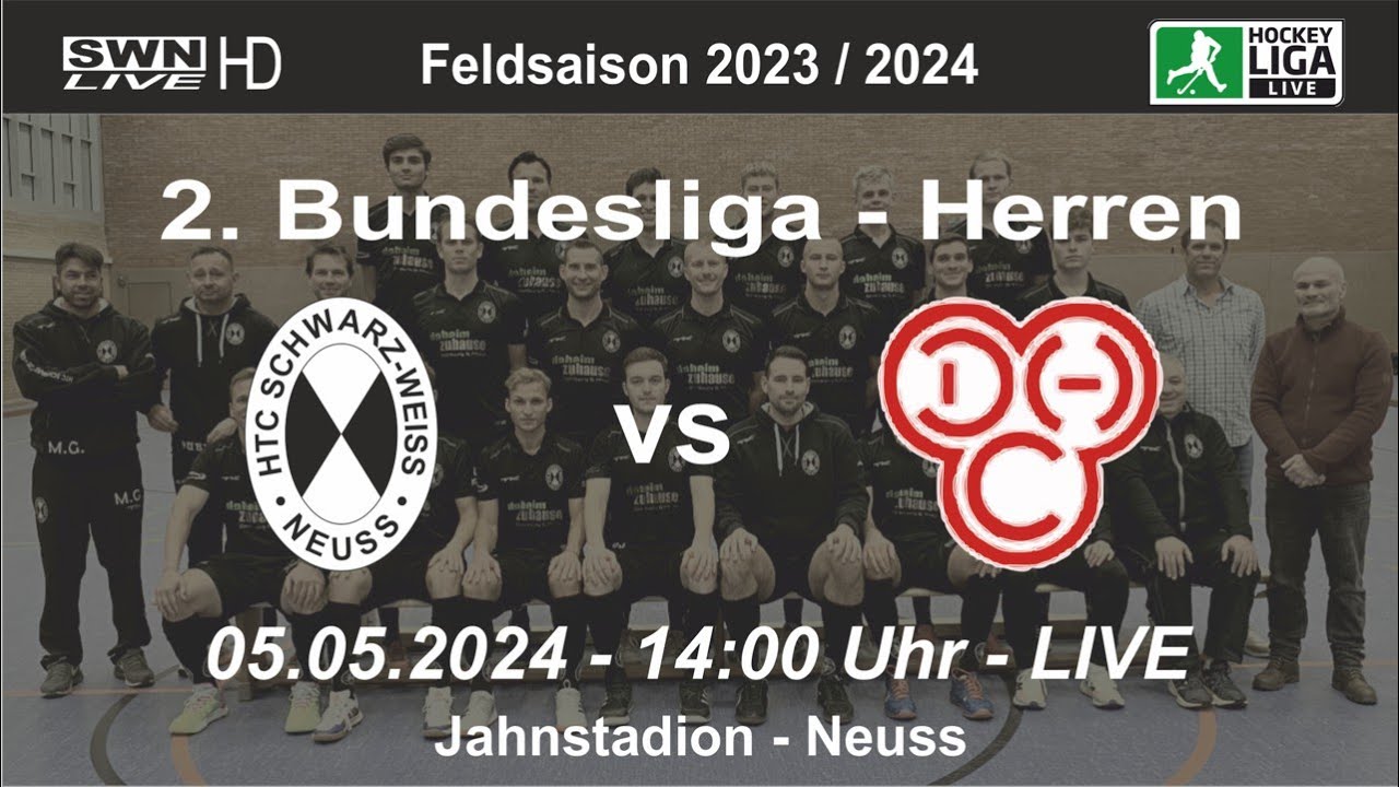 05.05.2024 - 2. Bundesliga Herren - SWN vs. DHC-H - Livestream