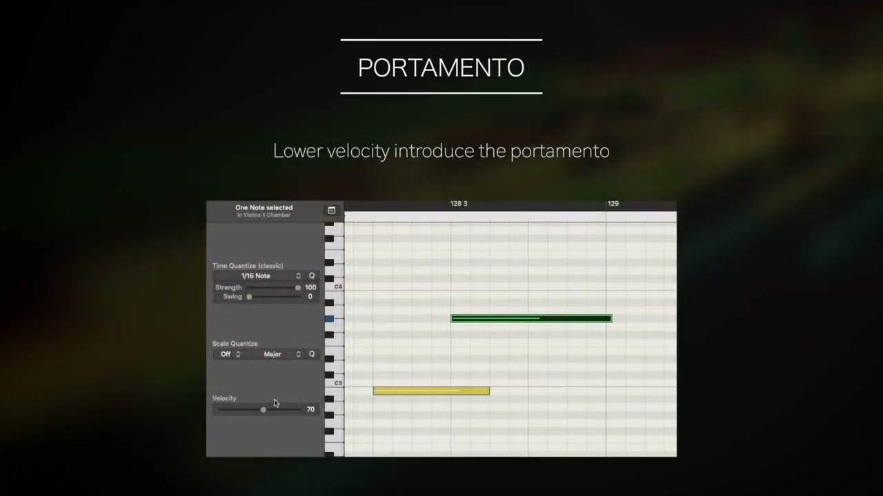Samplemodeling Strings - Tutorial n.3 (Legato, Portamento & Glissando)