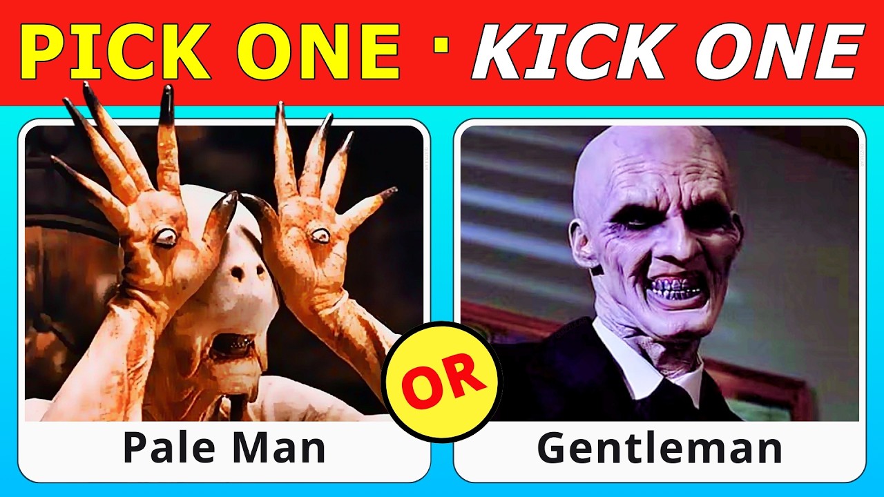 Who's the SCARIEST MONSTER? 👹😱 Scary Pick One Quiz