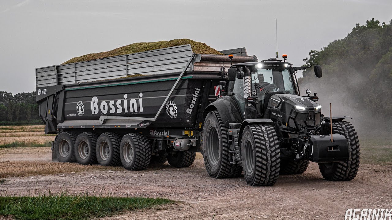 Trinciato XXL alla Belluco Farm 🌾 | 2x Bossini 4 assi & New Holland FR 850