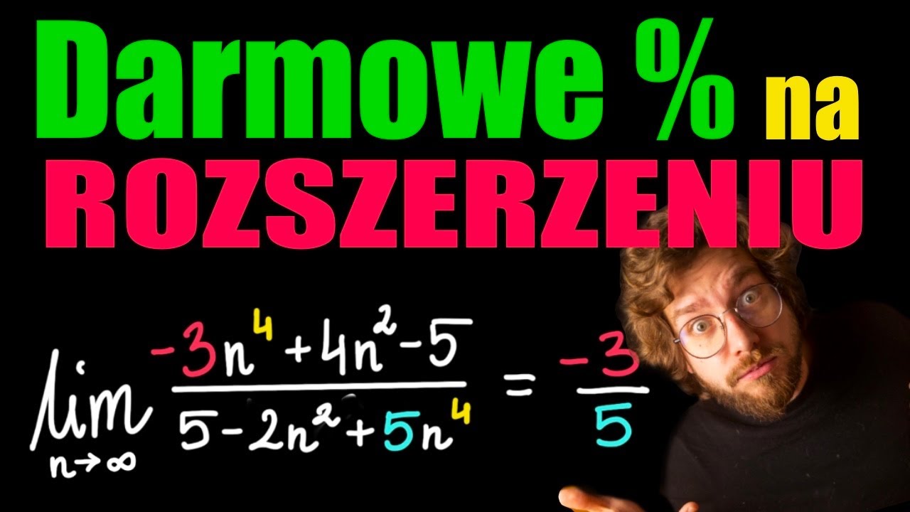 🚂MATURA ROZSZERZONA EXPRESS: Granica ciągu - PEWNIAK za DARMOWE 2-4%❗️