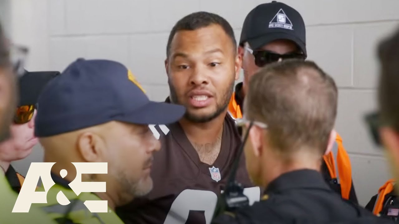 Marijuana & Mayhem: Unruly Fan Forces Security to Step In | Stadium Lockup | A&E
