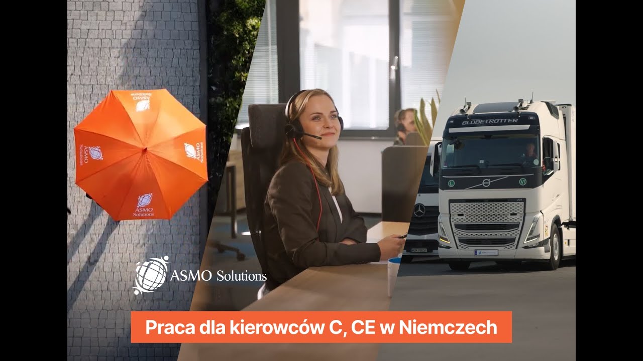 ASMO Solutions Praca dla Kierowc&oacute;w ! Zaufana agencja pracy ! Ponad 100 ofert pracy dla Kierowc&oacute;w !