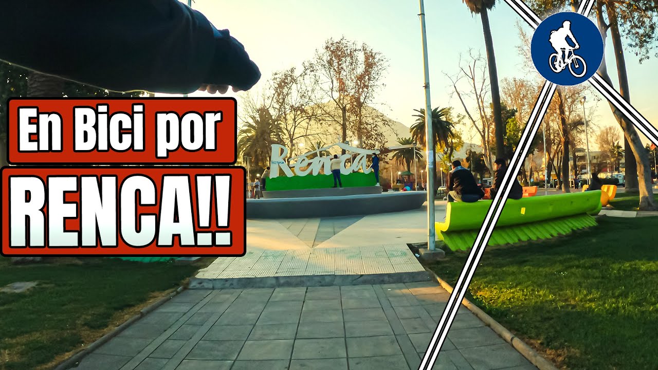 CICLOVÍA JORGE HIRMAS y recorrido por calles de RENCA en STGO 🚴🏻