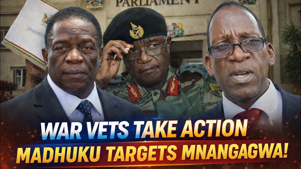 MADHUKU STRIKES ON MNANGAGWA, WAR VETERANS TAKE ACTION TO STOP 2030