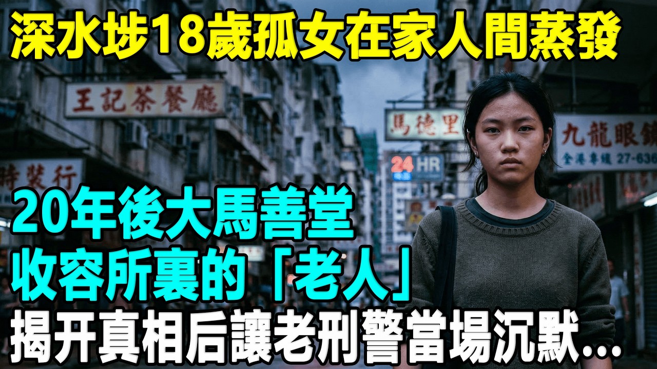 香港18歲女孩臺風夜反鎖屋內消失，20年後大馬收容所一名白發女工，揭開当年報廢冷藏車的真實用途...