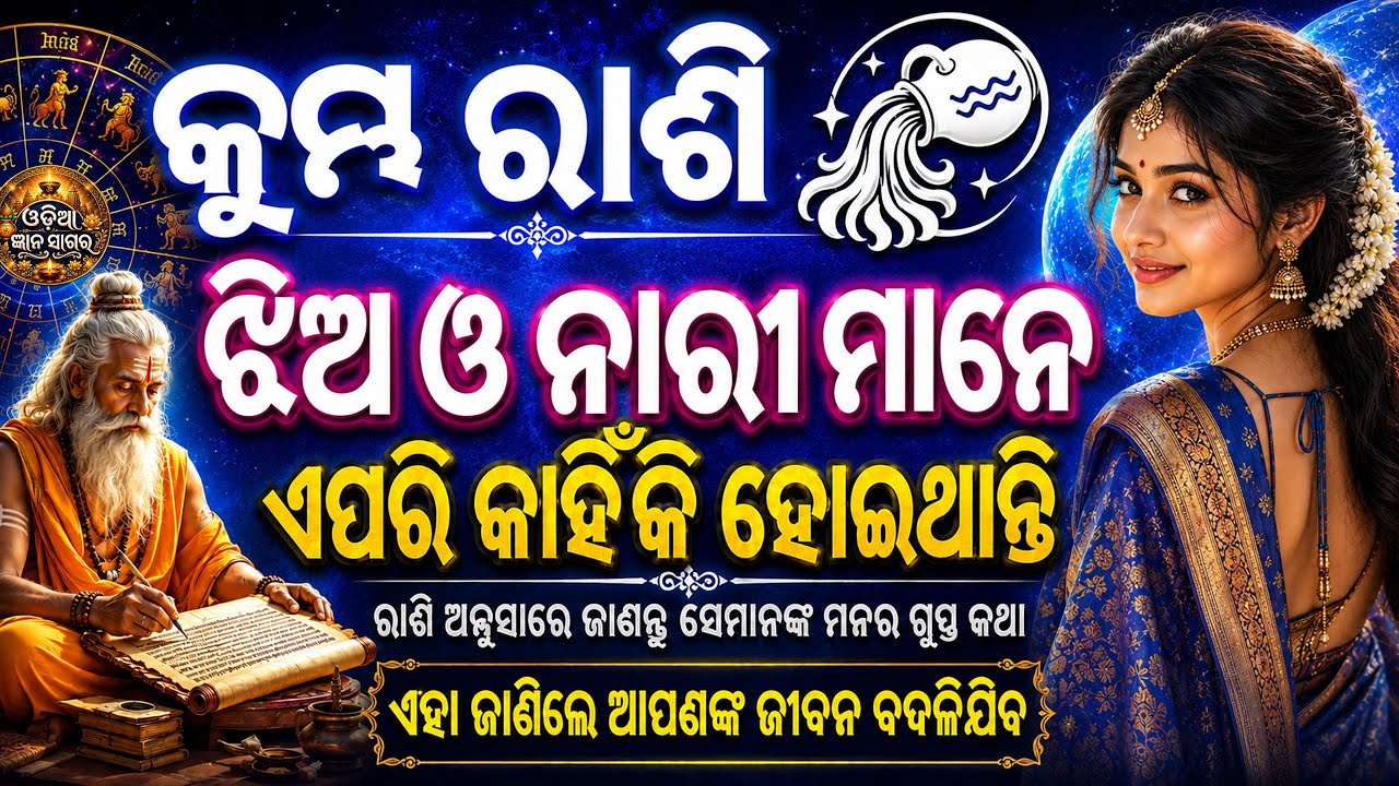 କୁମ୍ଭ ରାଶିର ଝିଅ ବା ନାରୀ ଏପରି କାହିଁକି ହୋଇ ଥାନ୍ତି | Ladies Spacial Aquarius | kumbha rashi jhia o nari