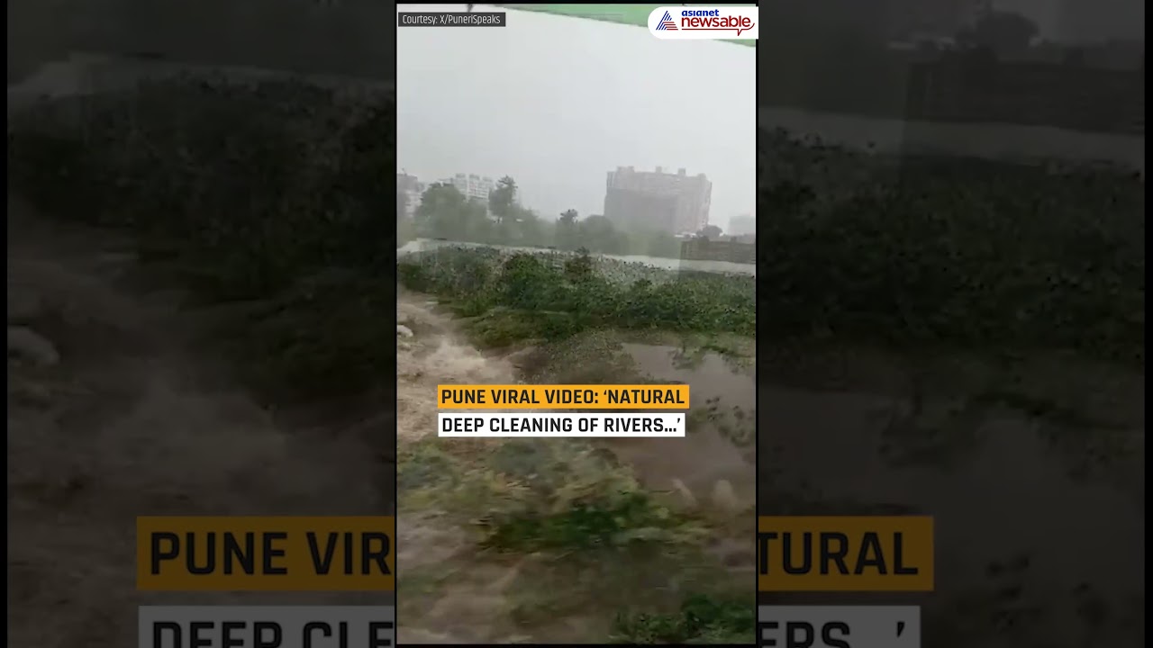 Maharashtra Rains: Pune 'River Deep Cleaning' Captured in Viral Video
