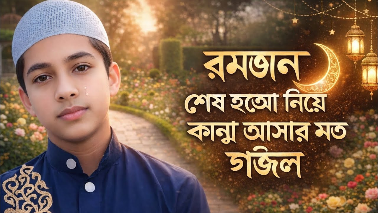 রমজান শেষ হয়ে গেল 😢 | Heart Touching Ramadan Ghazal | Very Emotional Nasheed 