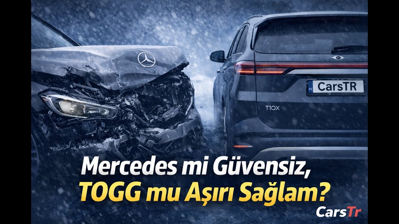 Mercedes mi Güvensiz, TOGG mu Aşırı Sağlam? #otomotiv #togg