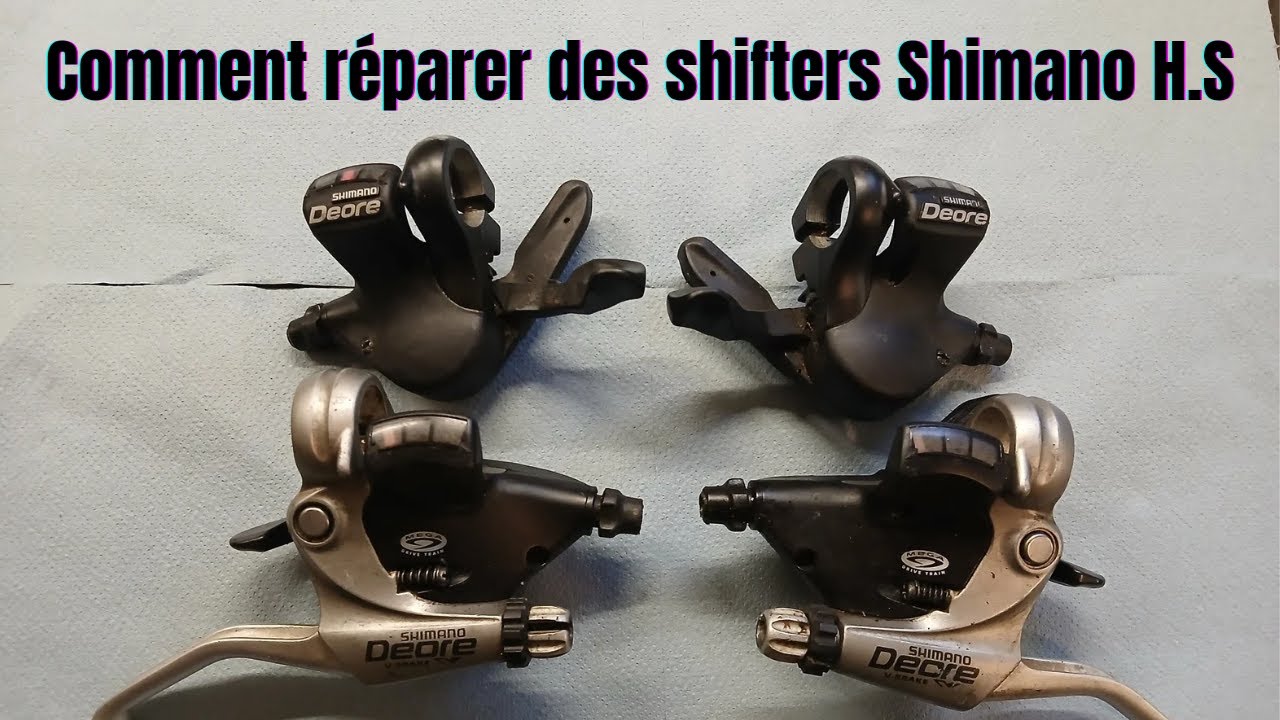 Comment réparer des shifters Shimano qui ne fonctionnent plus