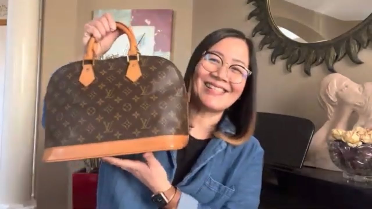 Vintage Louis Vuitton Alma PM - My Husband’s Choice!