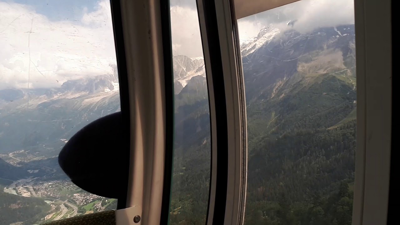 Descent from Hotel Prarion to Les Houches, France