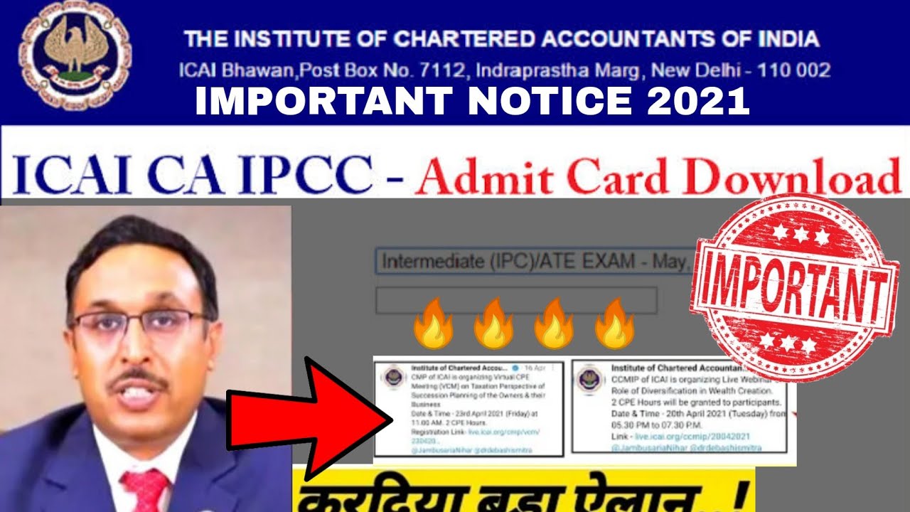 Very Important: ICAI clarification on uncertainty of July CA Exams! | ICAI Student Bad News