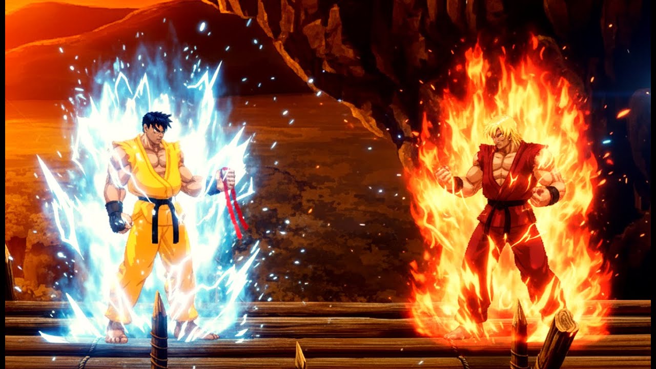 [Street Fighter Mugens ] Thunder Ryu Vs Master Ken Vyn
