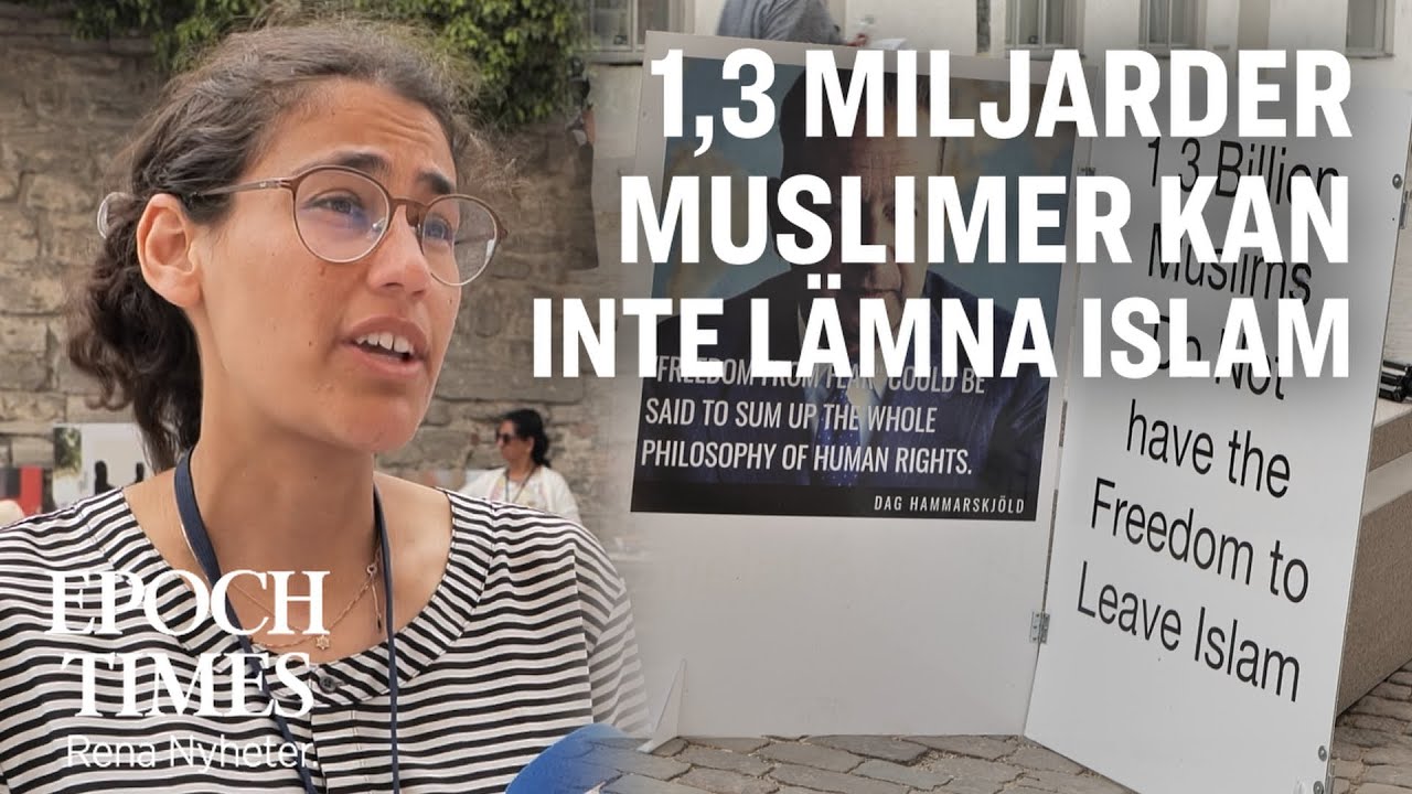 Set my people free: ”1,3 miljarder kan inte lämna islam”