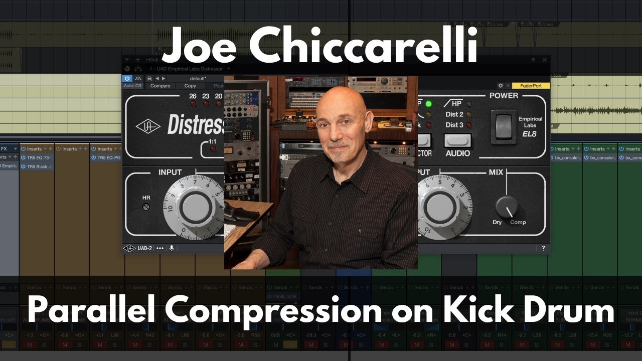 Joe Chiccarelli Parallel Compession on Kick Drum