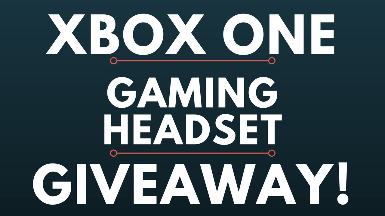 XBOX One Gaming Headset GIVEAWAY LIVESTREAM!