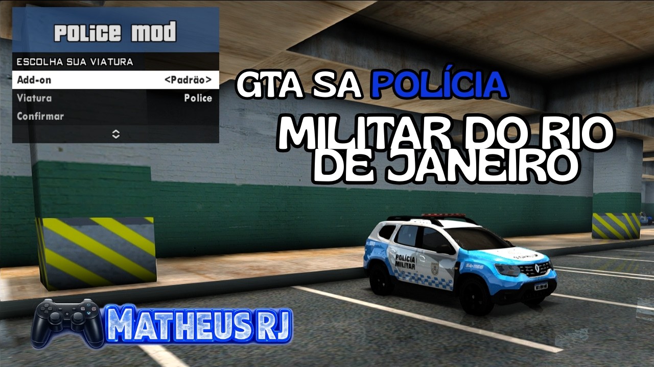 GTA SA Polícia Militar do Rio de Janeiro 2026 – Mod Brasileiro🚔