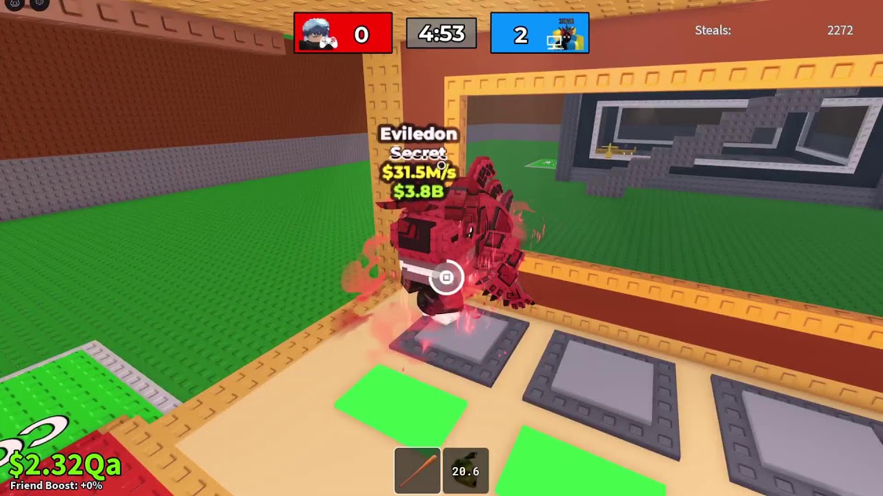 Steal a brainrot small PvP
