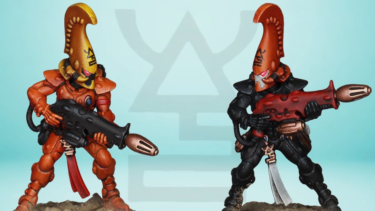 How To Paint FIRE DRAGONS | Army Painting Eldar | 2 New Schemes