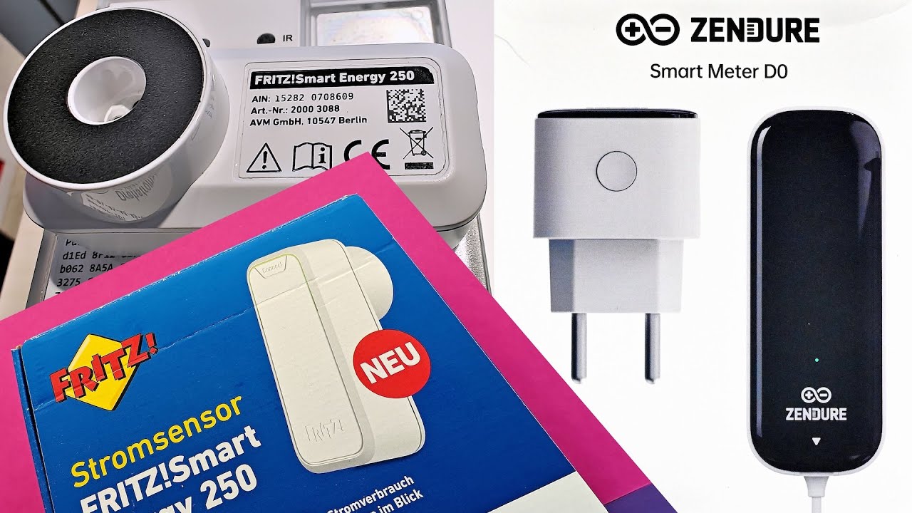 Stromzähler: FRITZ! funkt DECT / Zendure WLAN & BT / Shelly Pro 3EM kann auch LAN