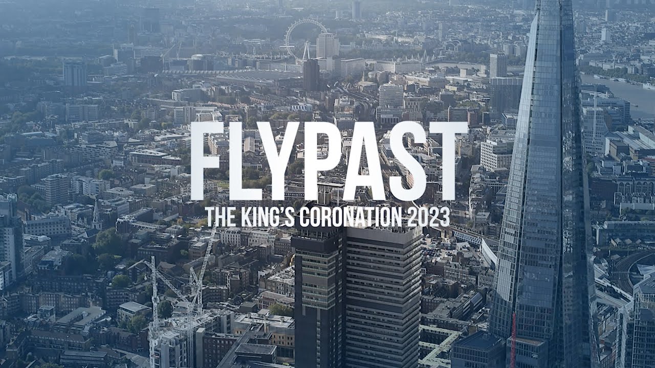 Preparing for the King's Coronation Flypast 2023
