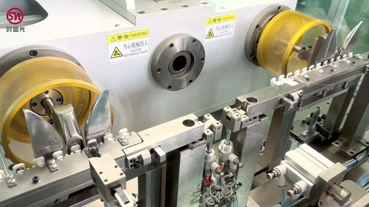SMG Double-station Automatic Straight Stator Winding Machine#statorwindingmachine #armature