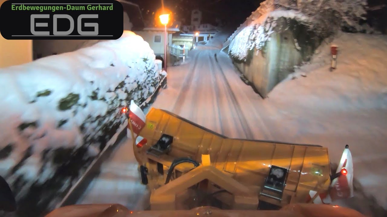 ❄️Winterdienst mit dem Unimog U430 bei feinstem Powder❄️Schnee #winter #snow