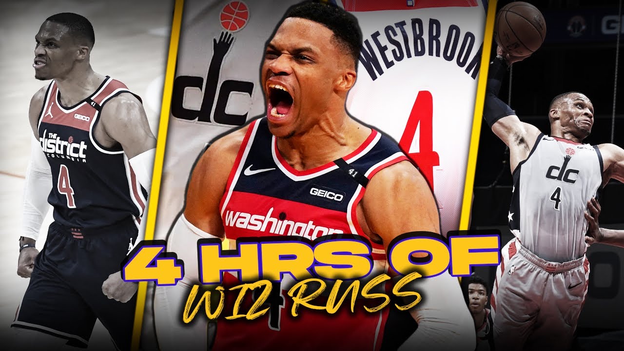 4 Hours Of Russell Westbrook's Wizards Highlights 😤 | 2020/21 Season