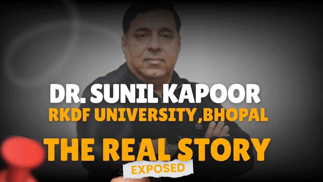 Who is Dr. Sunil Kapoor | RKDF University