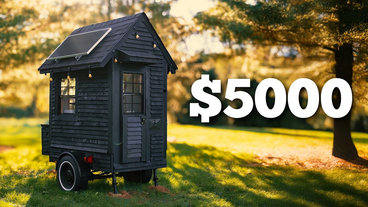 Я построил самый маленький дом в мире за 5000 долларов (19 кв. футов)