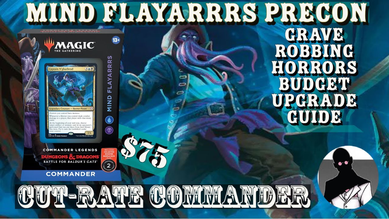 Mind Flayarrrs | Precon Upgrade Guide | MTG | Commander | EDH | Budget | Cut-Rate Commander