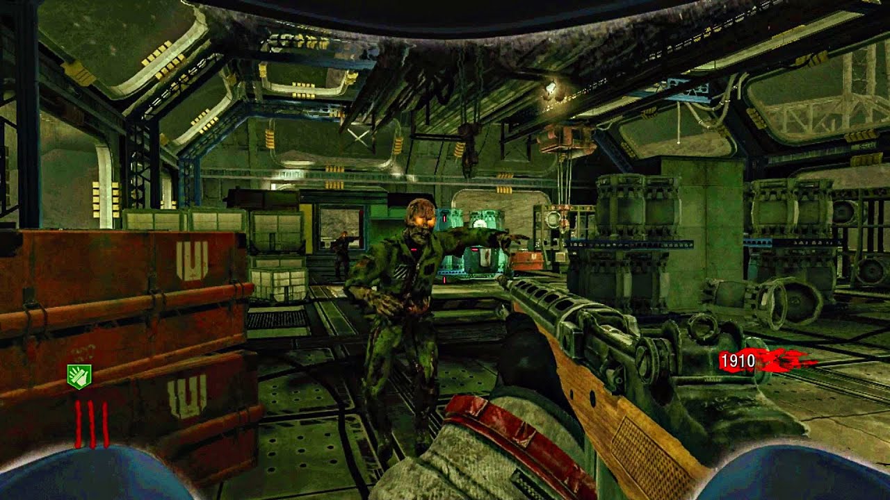 BLACK OPS ZOMBIES: MOON GAMEPLAY! (NO COMMENTARY)