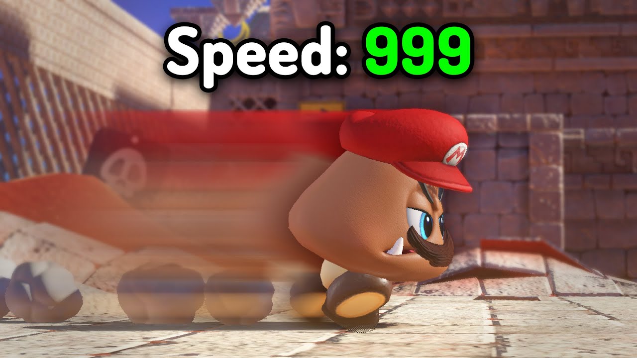 Mario Odyssey But Enemies Have HYPERSPEED