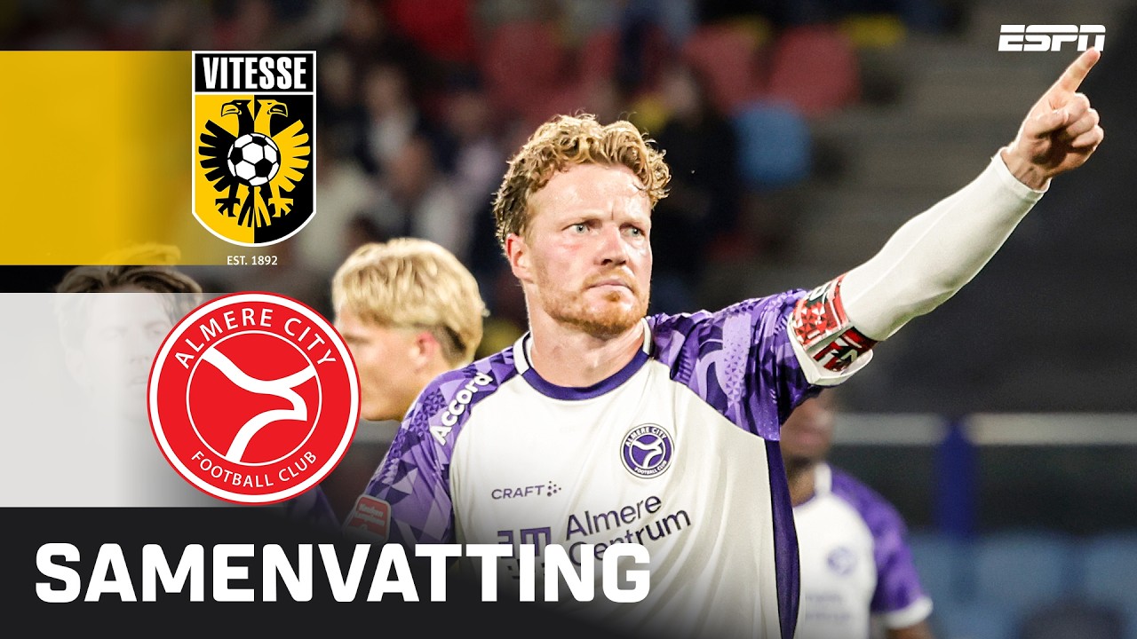 AANVAL van ALMERE CITY is GOUD waard 🤩 | Samenvatting Vitesse - Almere City FC