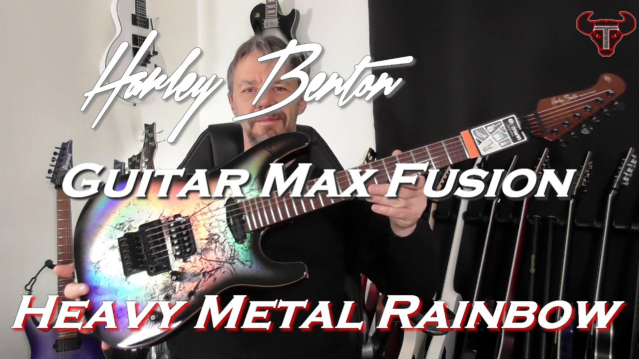 Harley Benton Fusion Max Review : Heavy Metal Rainbow !