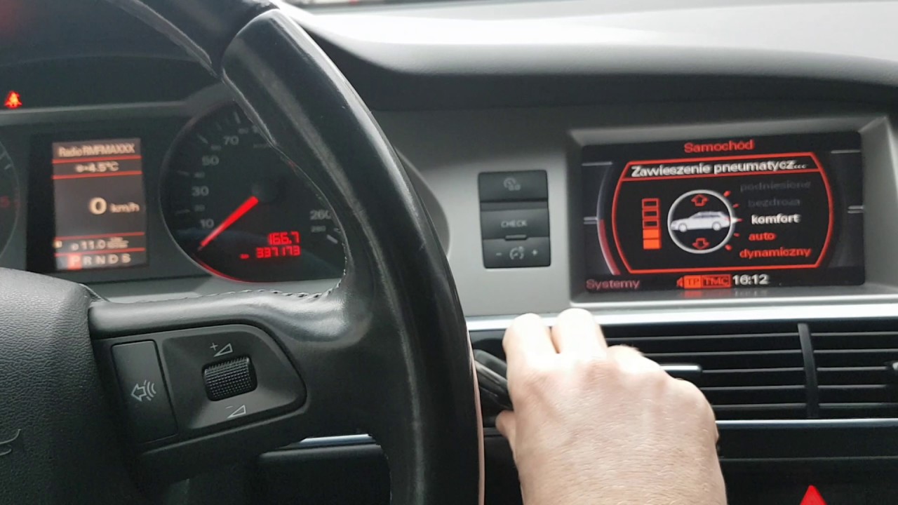 Audi A6 C6 4F - Visual Parking Aid activation