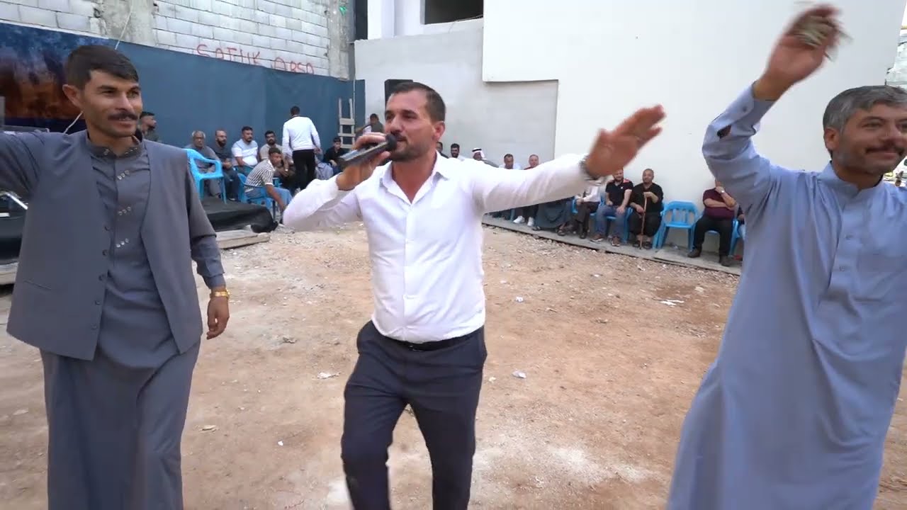 الفنان ربيع البصري من افراح عشيرة الجيس بيت دبكو العريسين محمد و حسن ج3