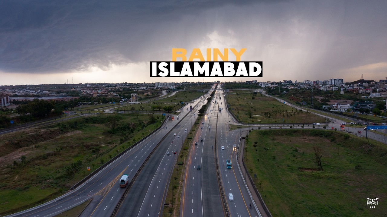 Islamabad After Rain 🌧️ | A Cinematic Drone View