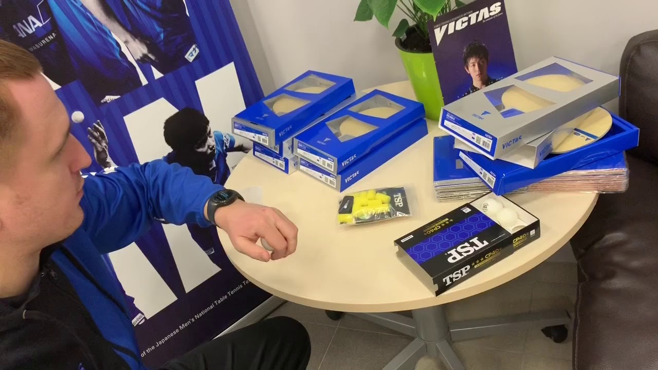 Буров Вячеслав настольный теннис Victas часть 1