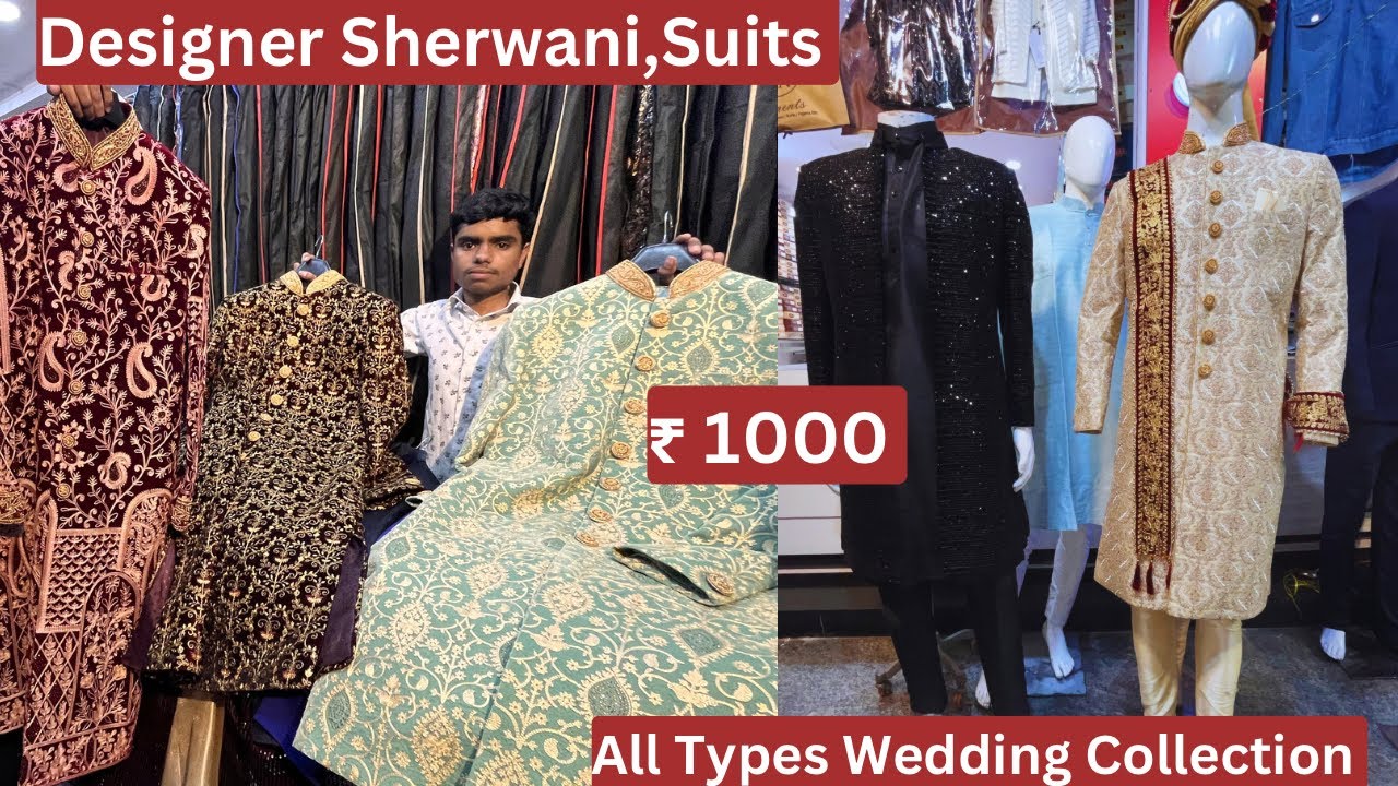 DESIGNER SHERWANI IN HYDERABAD I SUITS ,BLAZERS FOR MEN ‘s I షేర్వాణి I Online Shopping