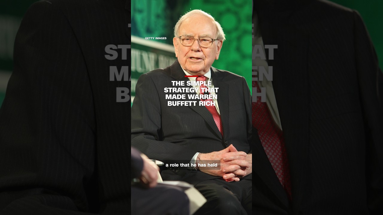 The simple strategy that made Warren Buffett rich