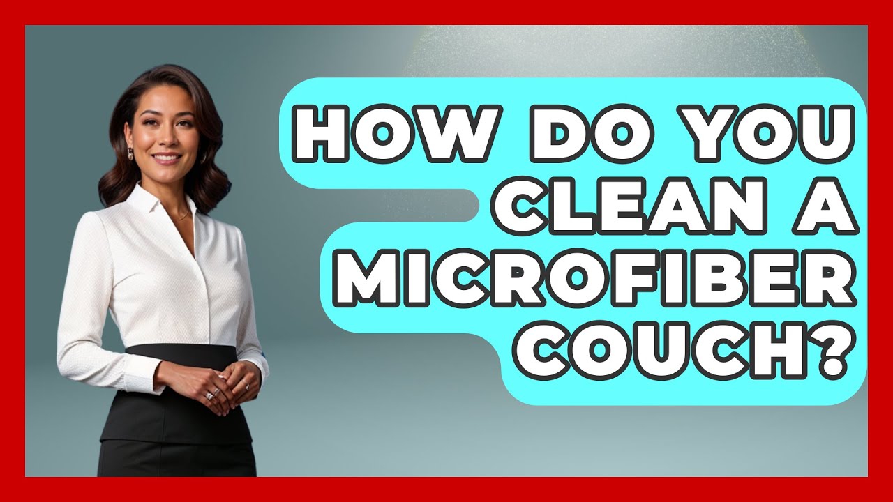 How Do You Clean A Microfiber Couch? - Ultimate Life Hacks