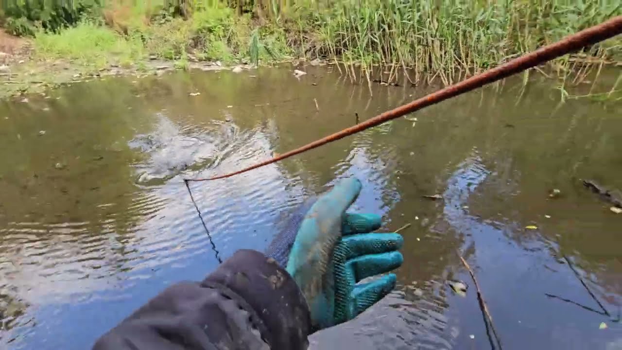 AM GASIT O VALIZĂ💼 LA MAGNET FISHING 🫣 AM INTRAT ÎN APĂ  🐍#magnetfishing #fishing #vlog