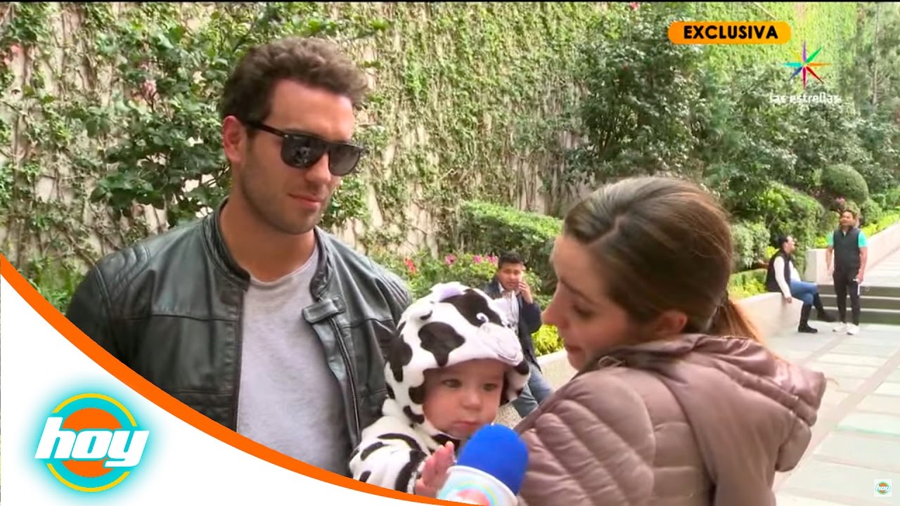 Ariadne Díaz y Marcus Ornellas presentan a su hijo Diego | Hoy